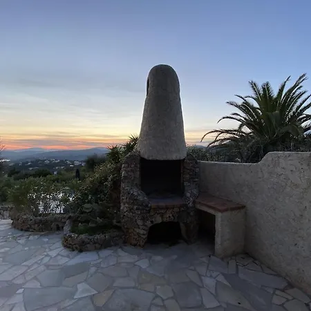 Charmante Mit Pool Und Panorama-meerblick In Den Golf Von Saint-tropez